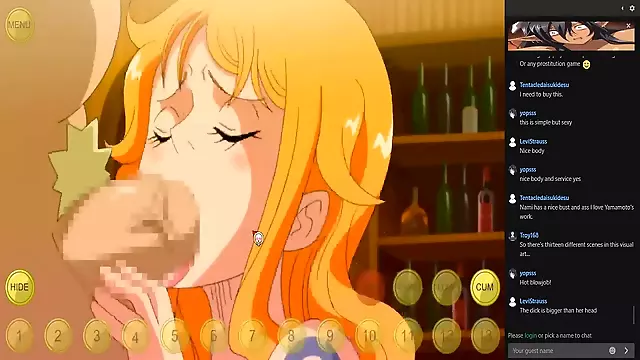 Porno Anime, Nami De One Piece, Trozos