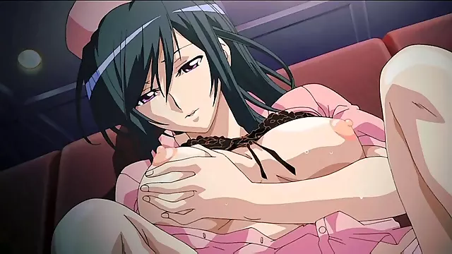 Anime hentai, anal invasion, bang-out