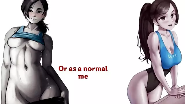 Wii Fit Trainer Hentai JOI BDSM (Femdom/Humiliation Work out Feet/armpit Degradation)